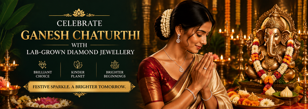 Celebrate Ganesh Chaturthi with Lab-Grown Diamond Jewellery