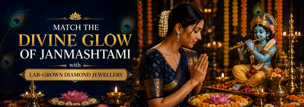 Matching the Divine Glow of Janmashtami with Lab-Grown Diamonds
