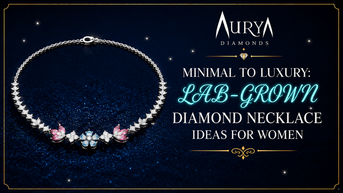 Minimal to Luxury Lab-Grown Diamond Necklace Ideas for Women